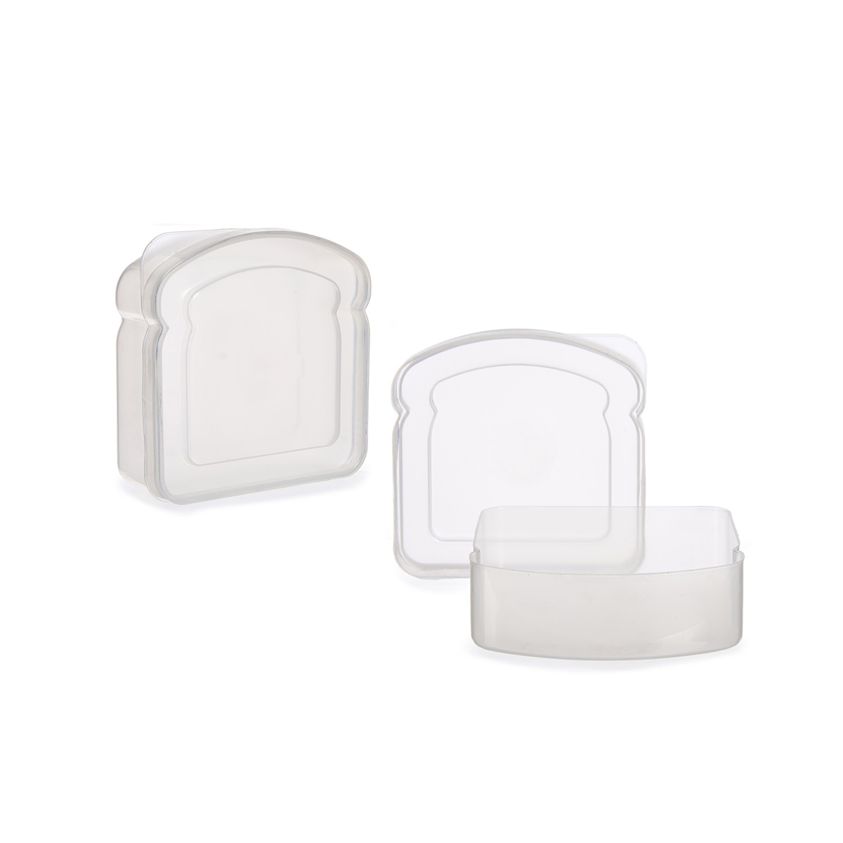 Sanduicheira transparente 12x12cm