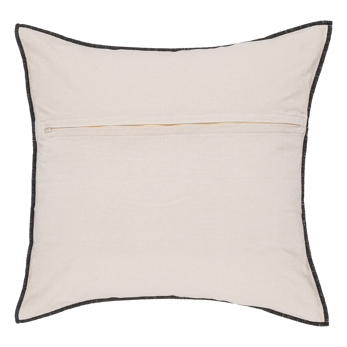 Almofada DOLCE RIVIERA marfim bordada 45x45cm