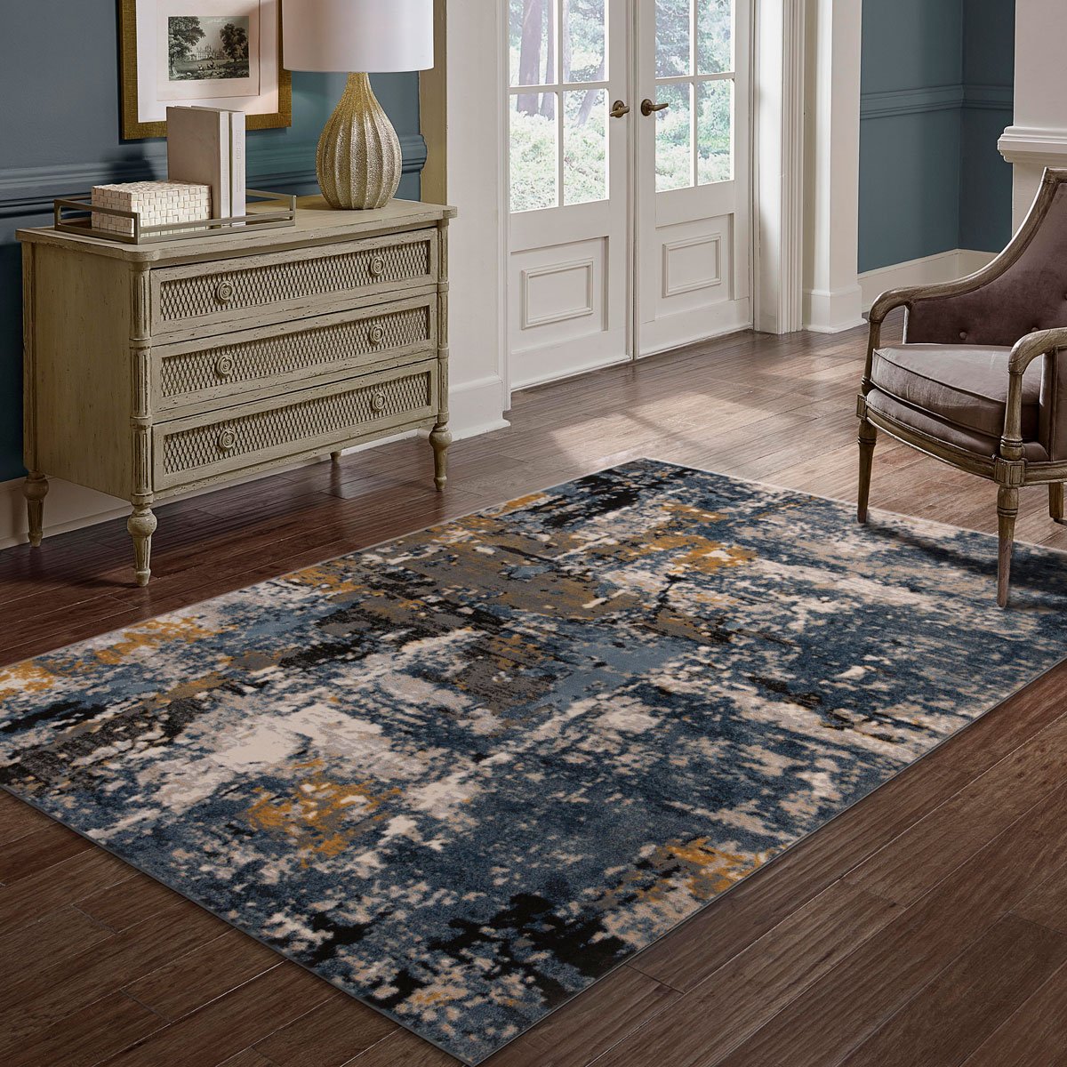 Tapete ZAHA azul 240x340cm