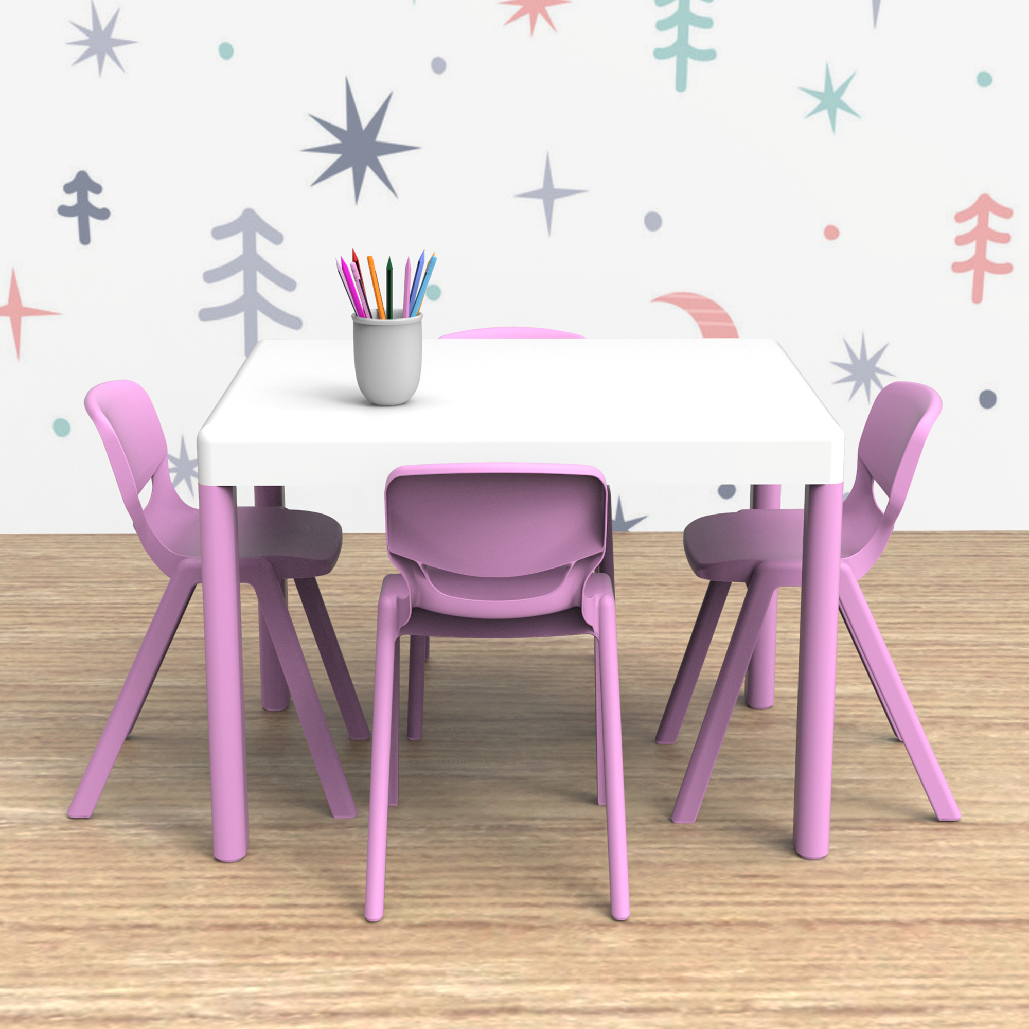 Conj. Mesa C/2 Cadeiras