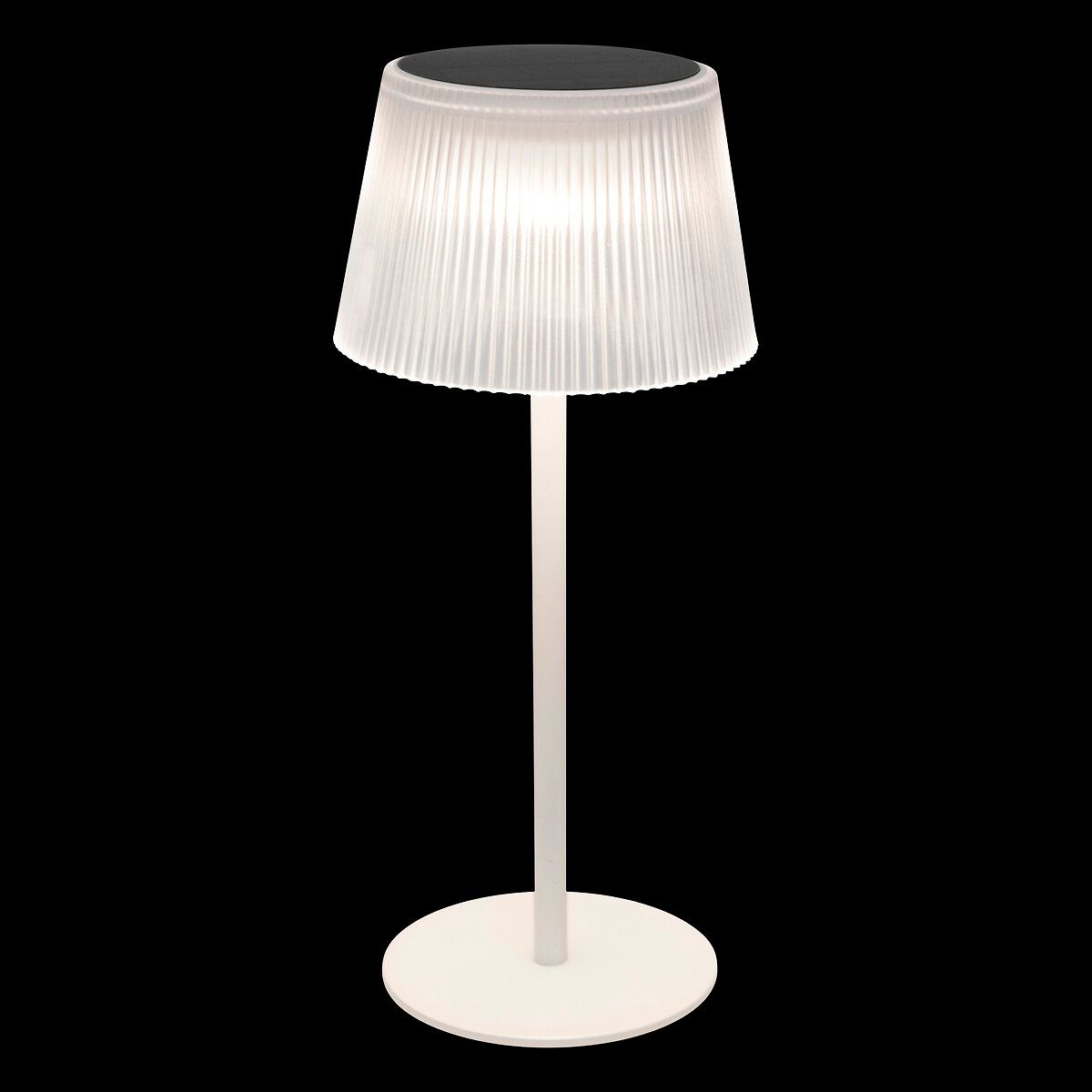 Candeeiro Solar USB Katy Branco