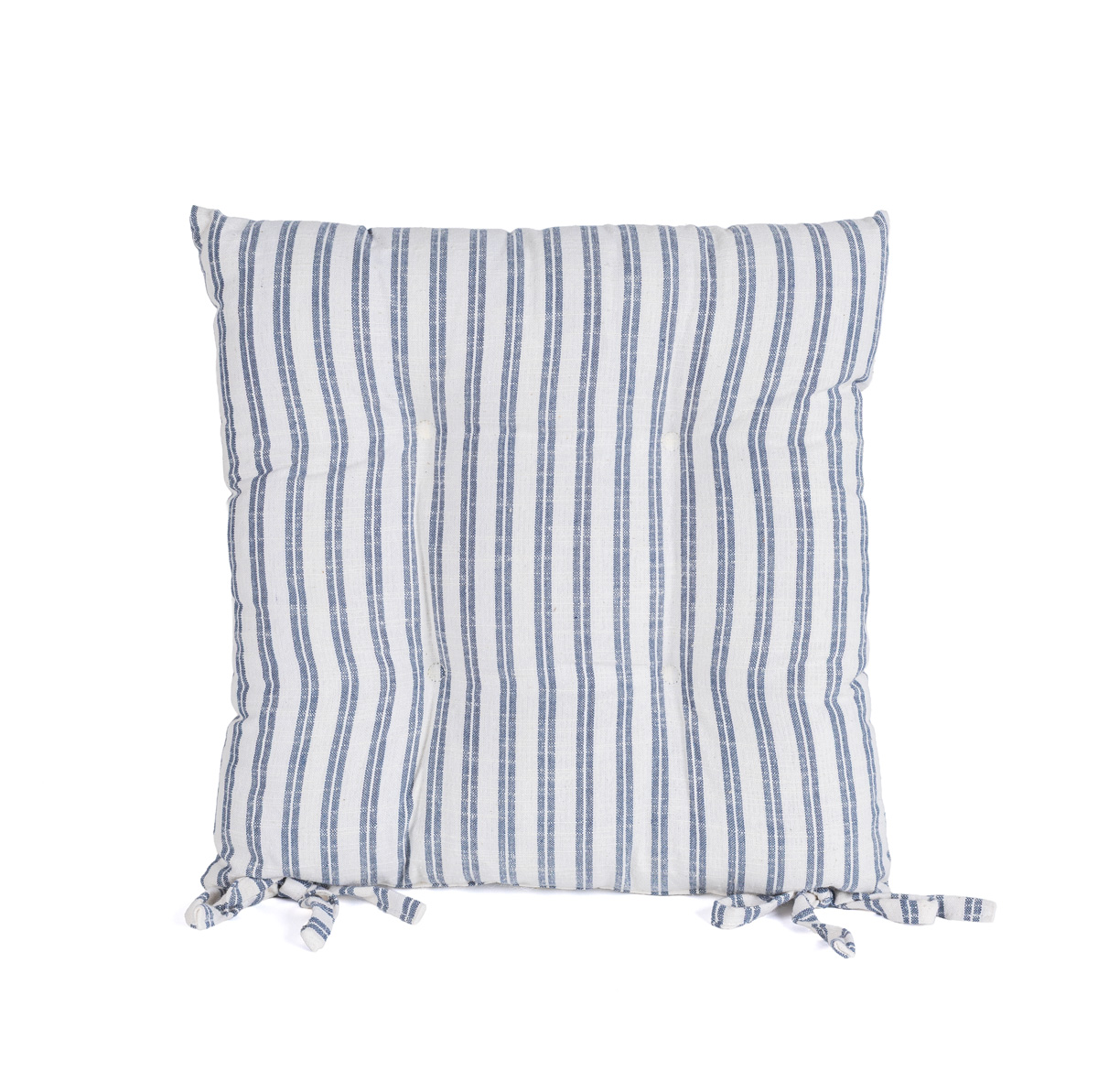 Coxim SLUB STRIPES azul 40x40cm