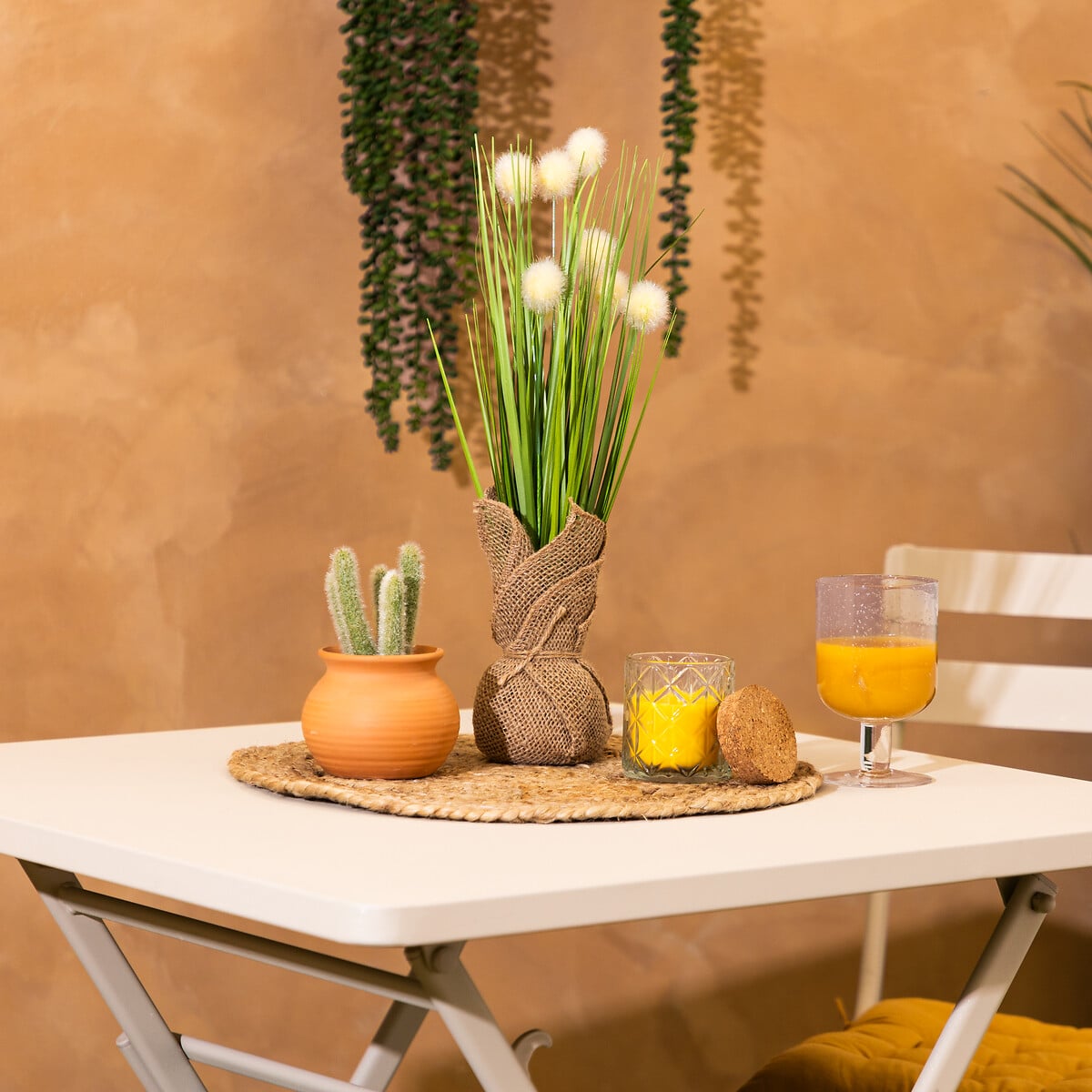 Vasinho com planta artificial Lari 42cm