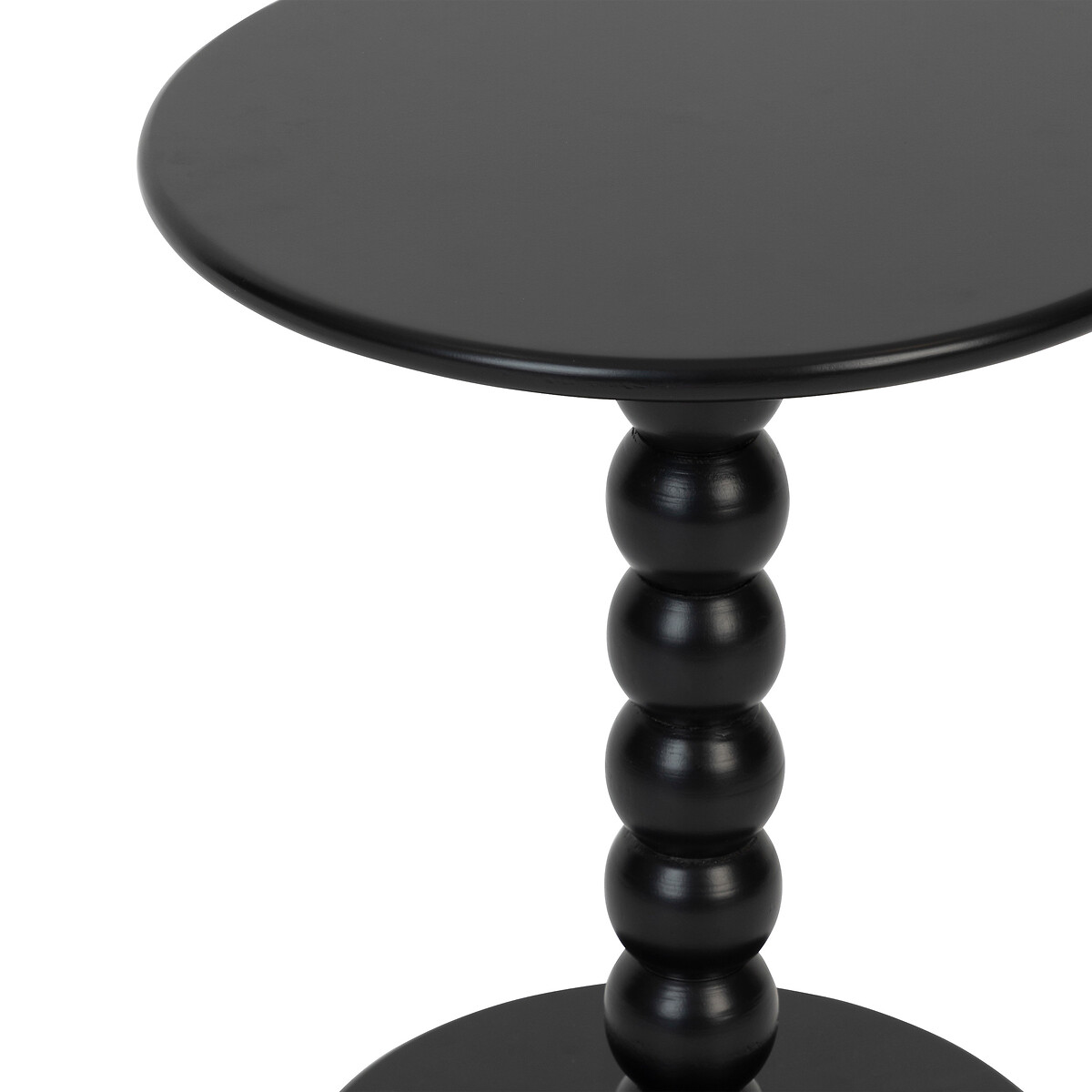Mesa de apoio CHAMLO preta em mdf