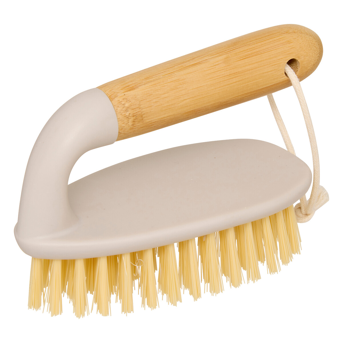 Escova r&iacute;gida com pega WOOD multicolor