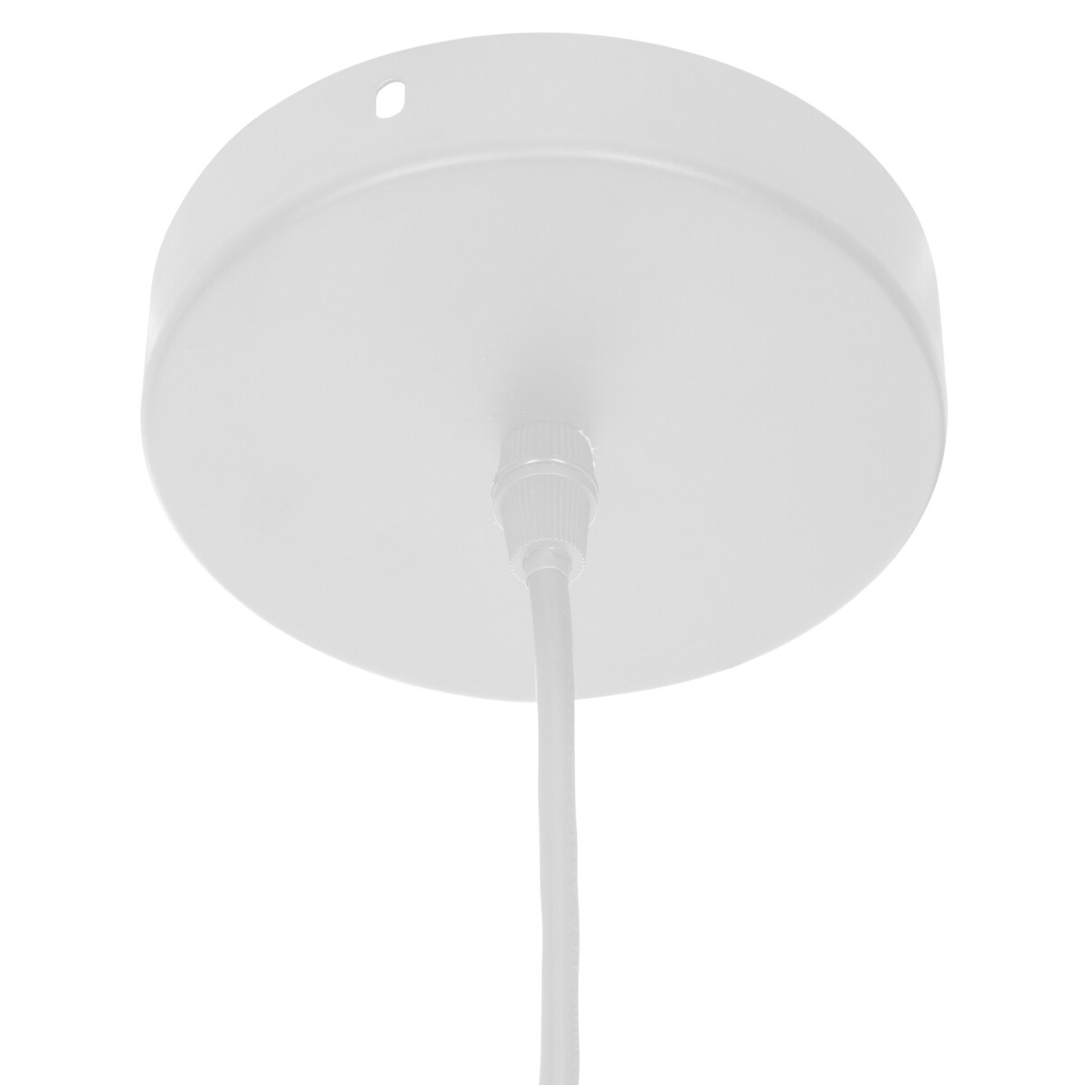 Candeeiro de teto JANICE bege em juta 38cm