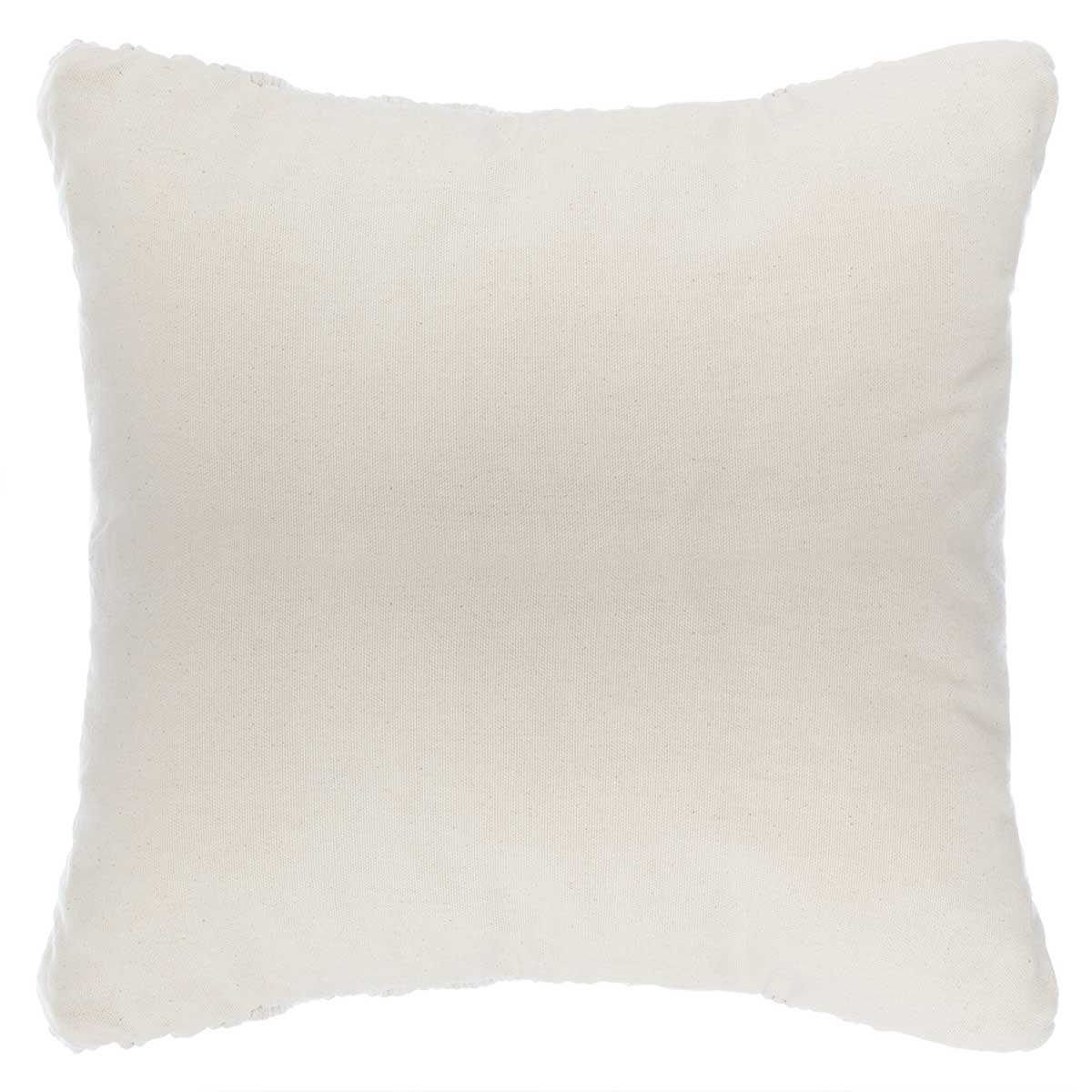 Almofada Macramé Cru 40x40cm