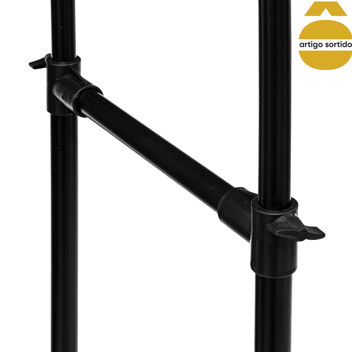 Cavalete de dupla barra regulável 160cm,  Cavalete de dupla barra regulável 160cm