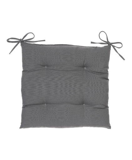 Coxim para cadeira exterior KORAI 4 pontos cinza