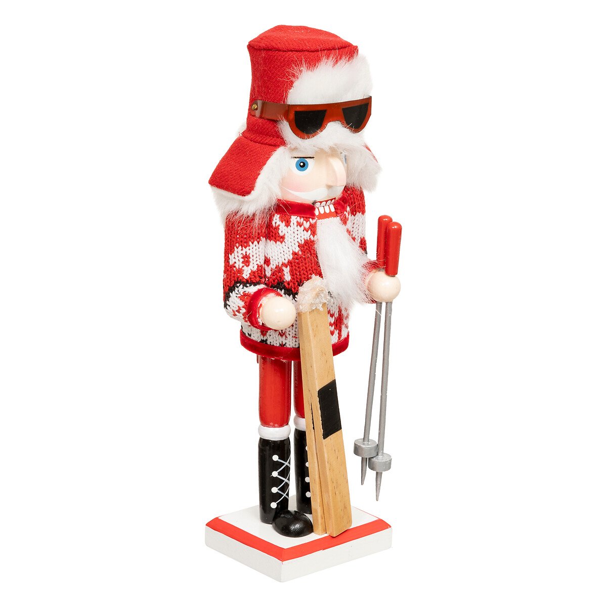 Figura soldado de chumbo SKI 25cm,  Figura soldado de chumbo SKI 25cm