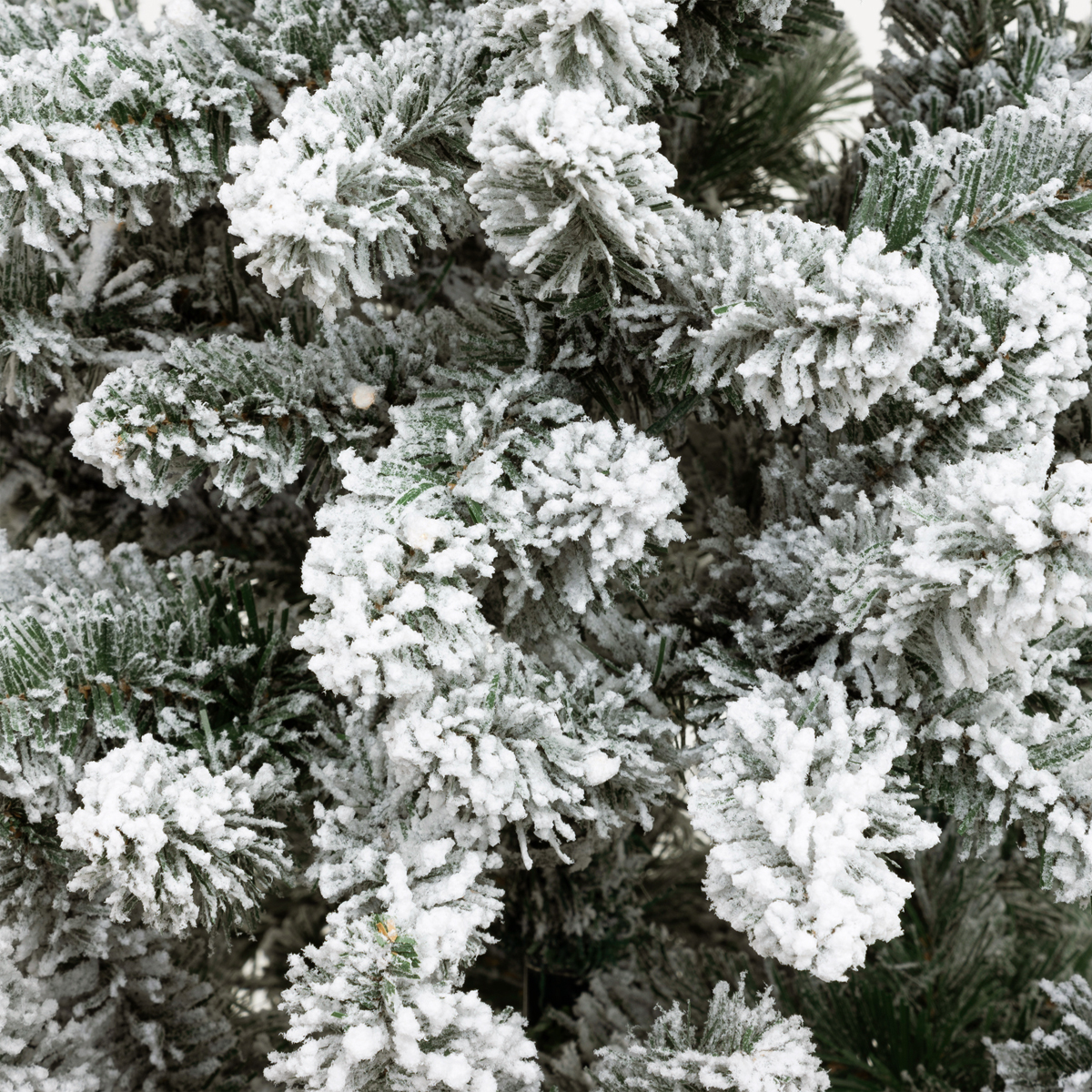 &Aacute;rvore de natal SNOW LORD verde com 280 leds e neve 180cm
