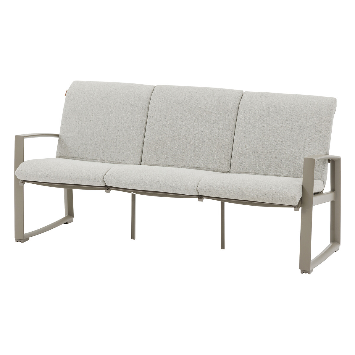 Conjunto de jardim BOREANE castanho em alum&iacute;nio