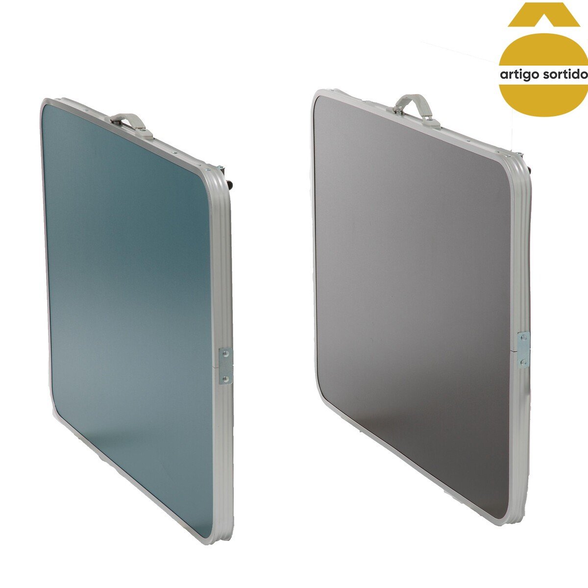 Mesa dobr&aacute;vel em a&ccedil;o