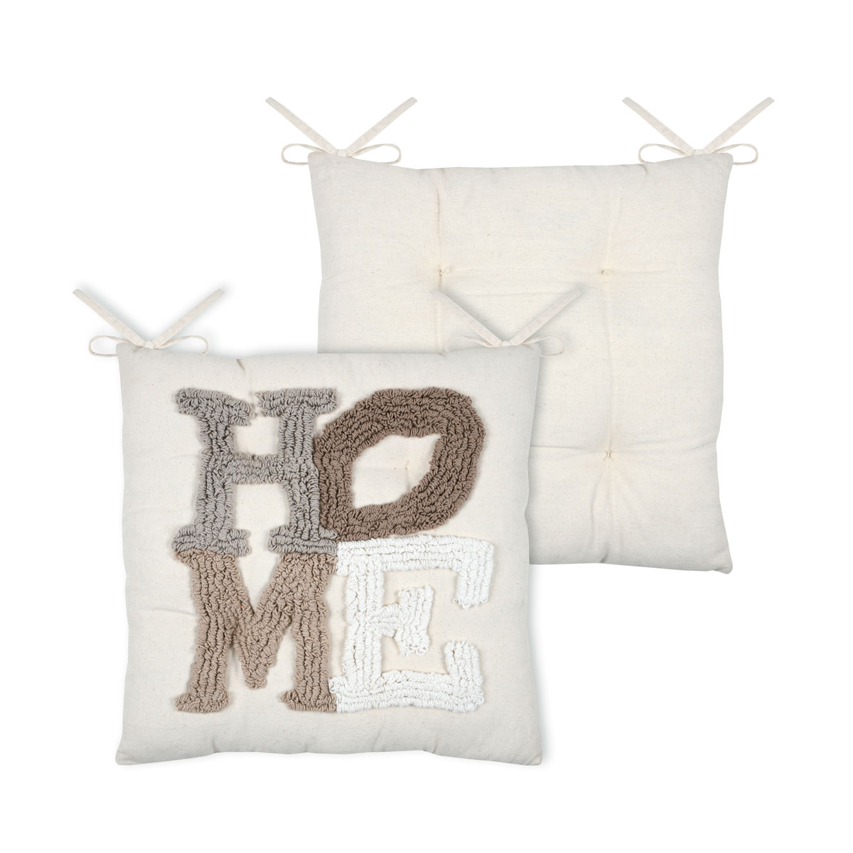 Coxim para cadeira JOANNY natural 38x38cm