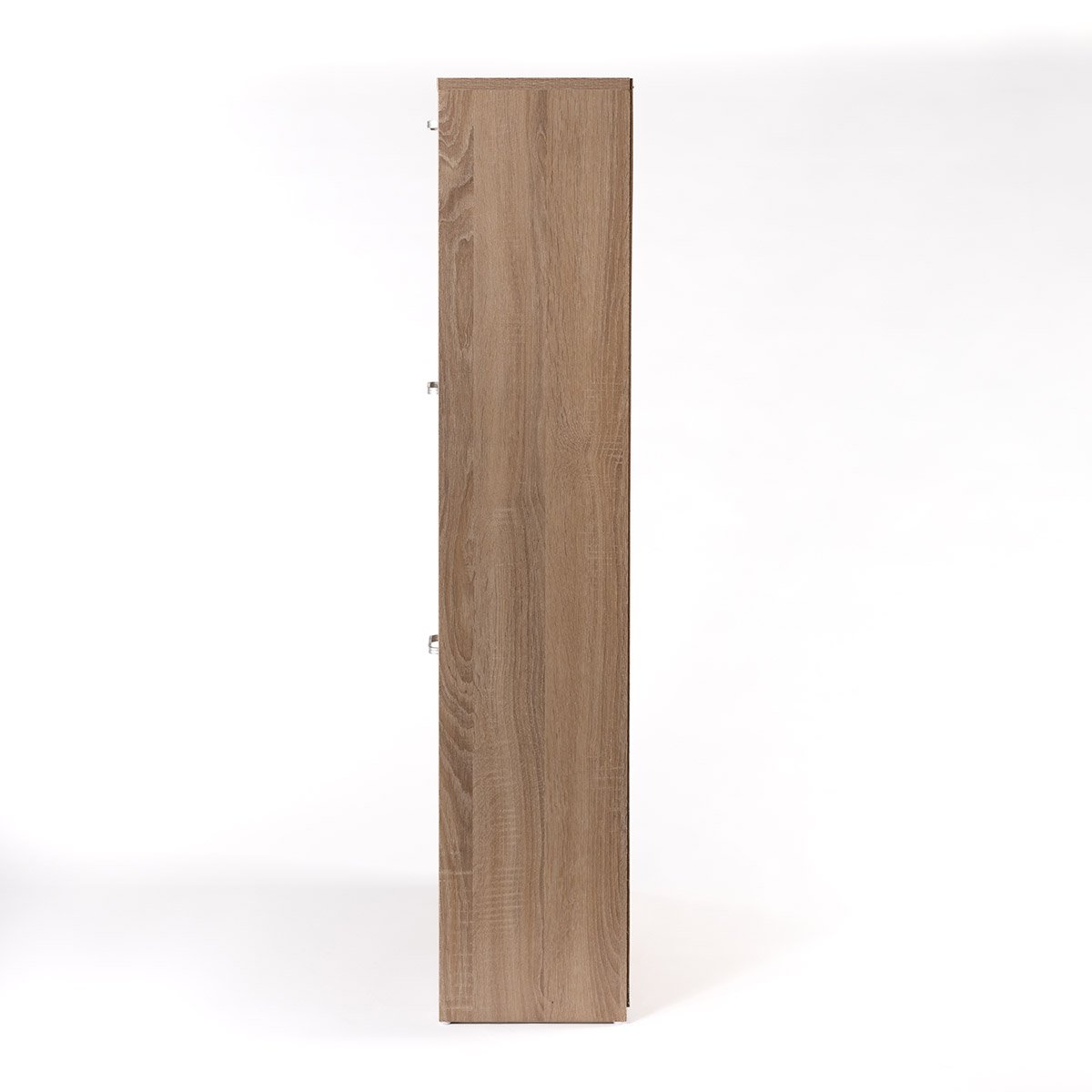 Sapateira ripada natural com 3 gavetas 120cm