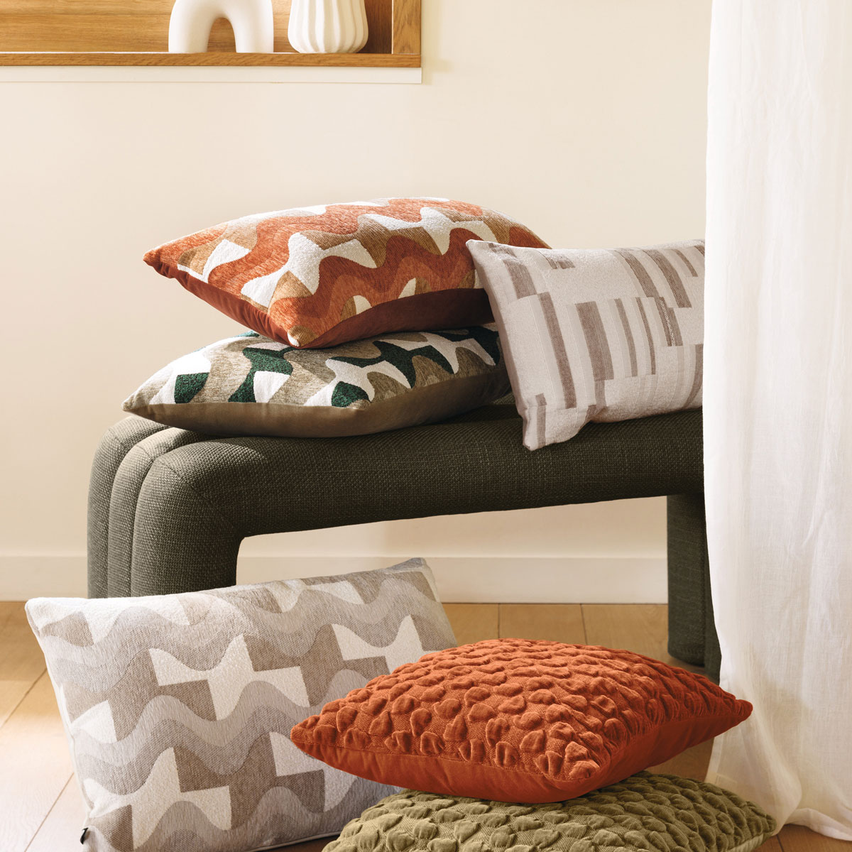 Banqueta SISCO verde caqui