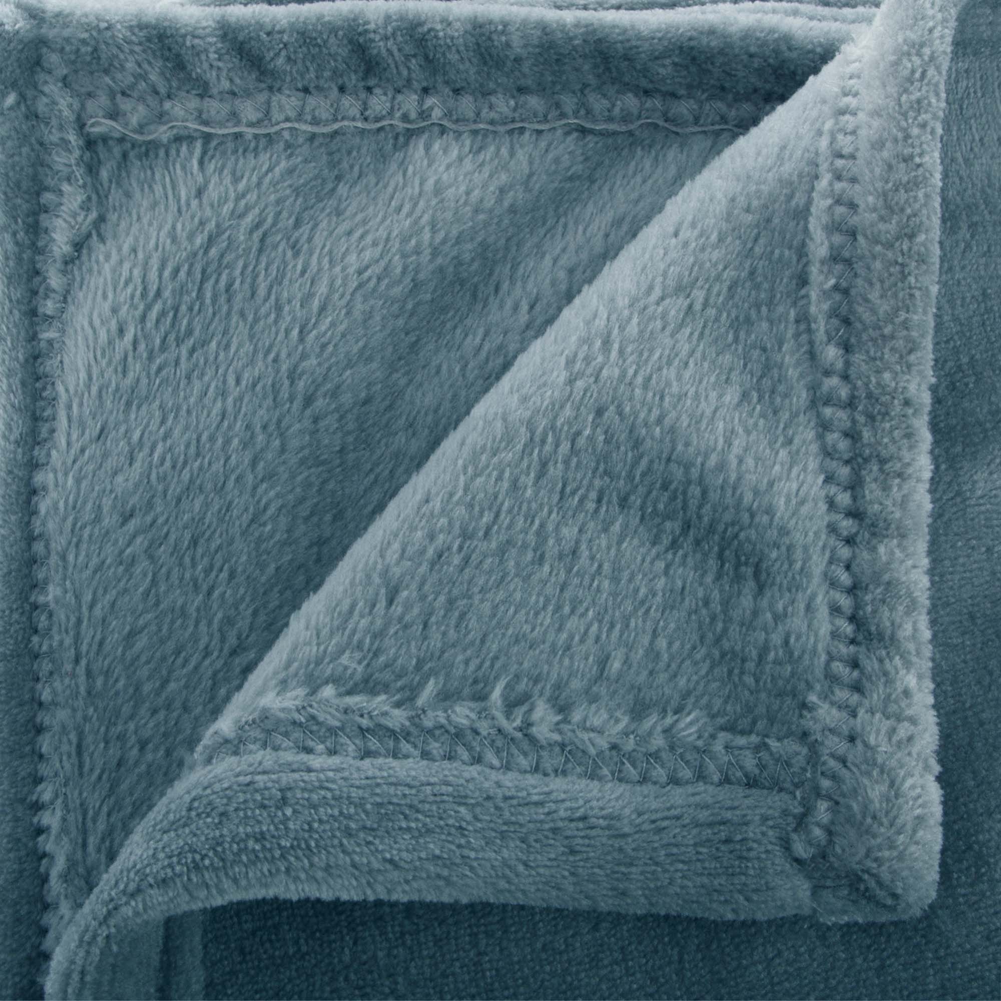 Manta CORALINA azul 125x150cm,  Manta CORALINA azul 125x150cm