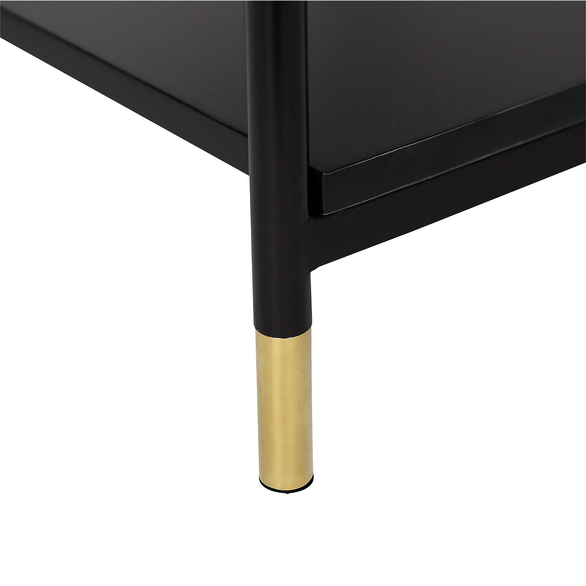 C&oacute;moda com 3 gavetas TEDY preto