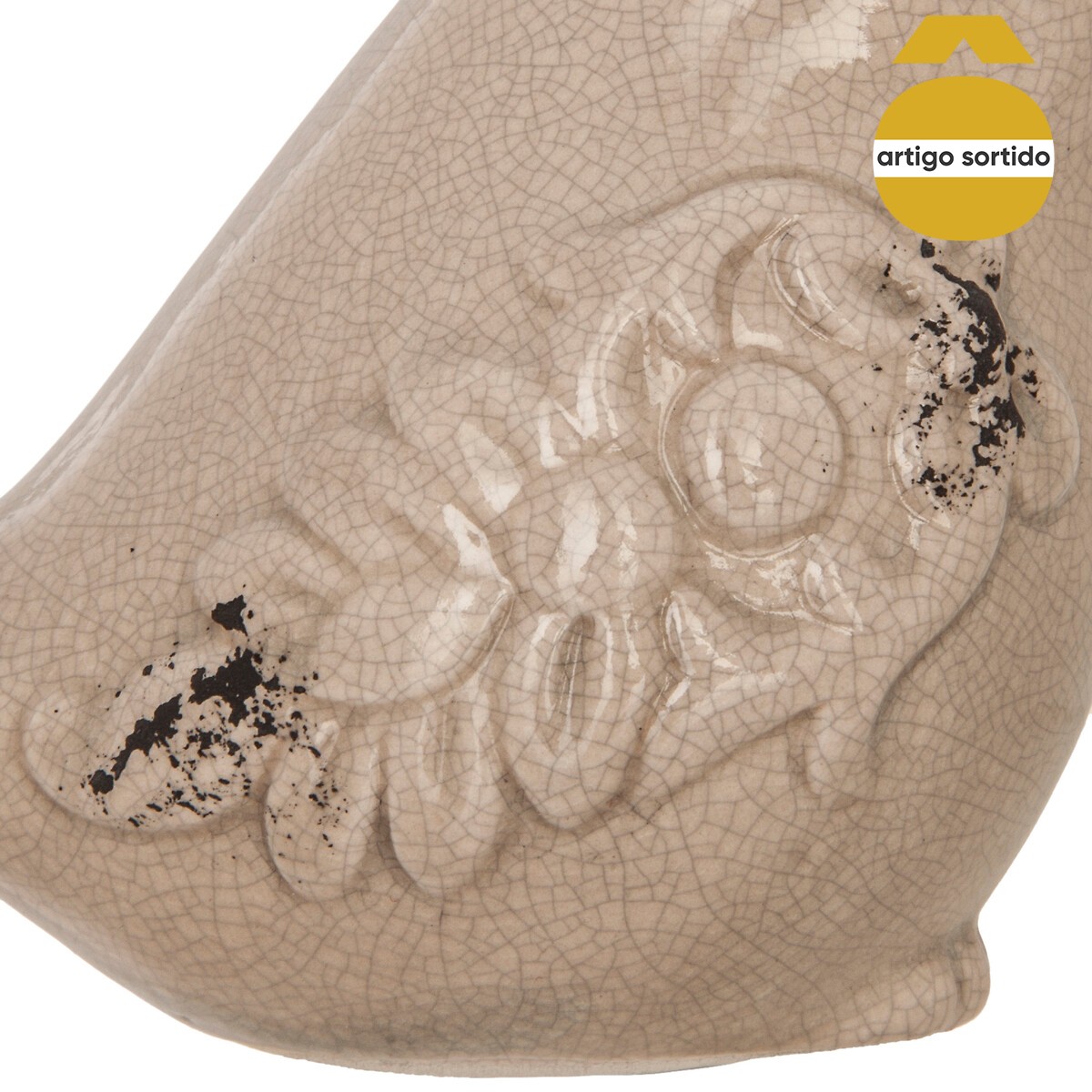 P&aacute;ssaro GARDEN em porcelana 10cm