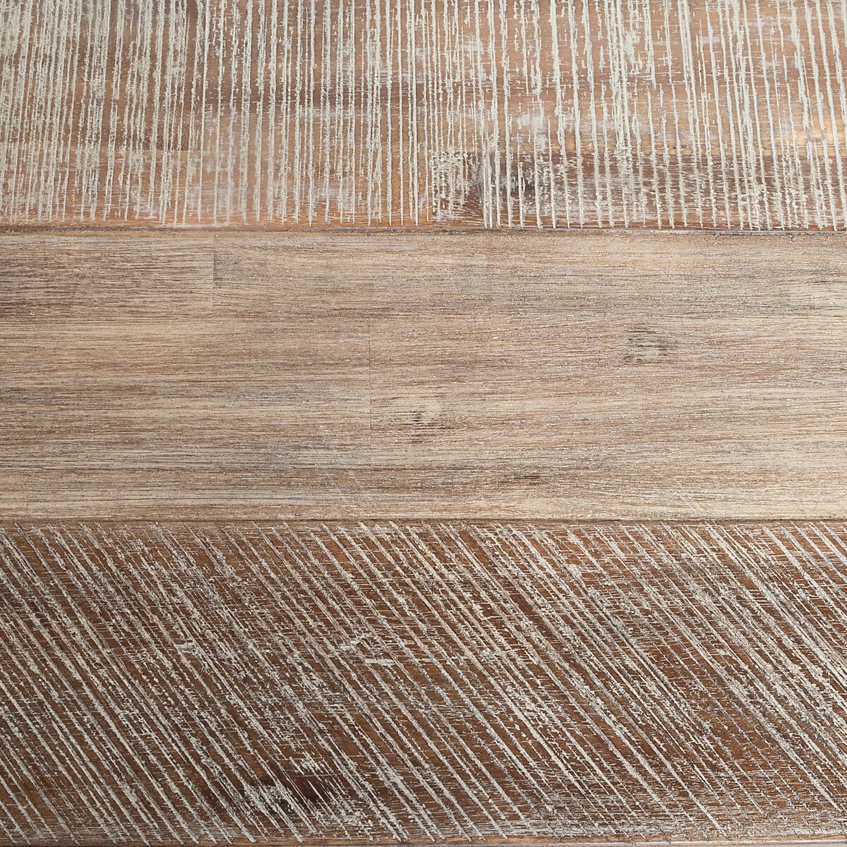 Banqueta BANILA bege em madeira ac&aacute;cia