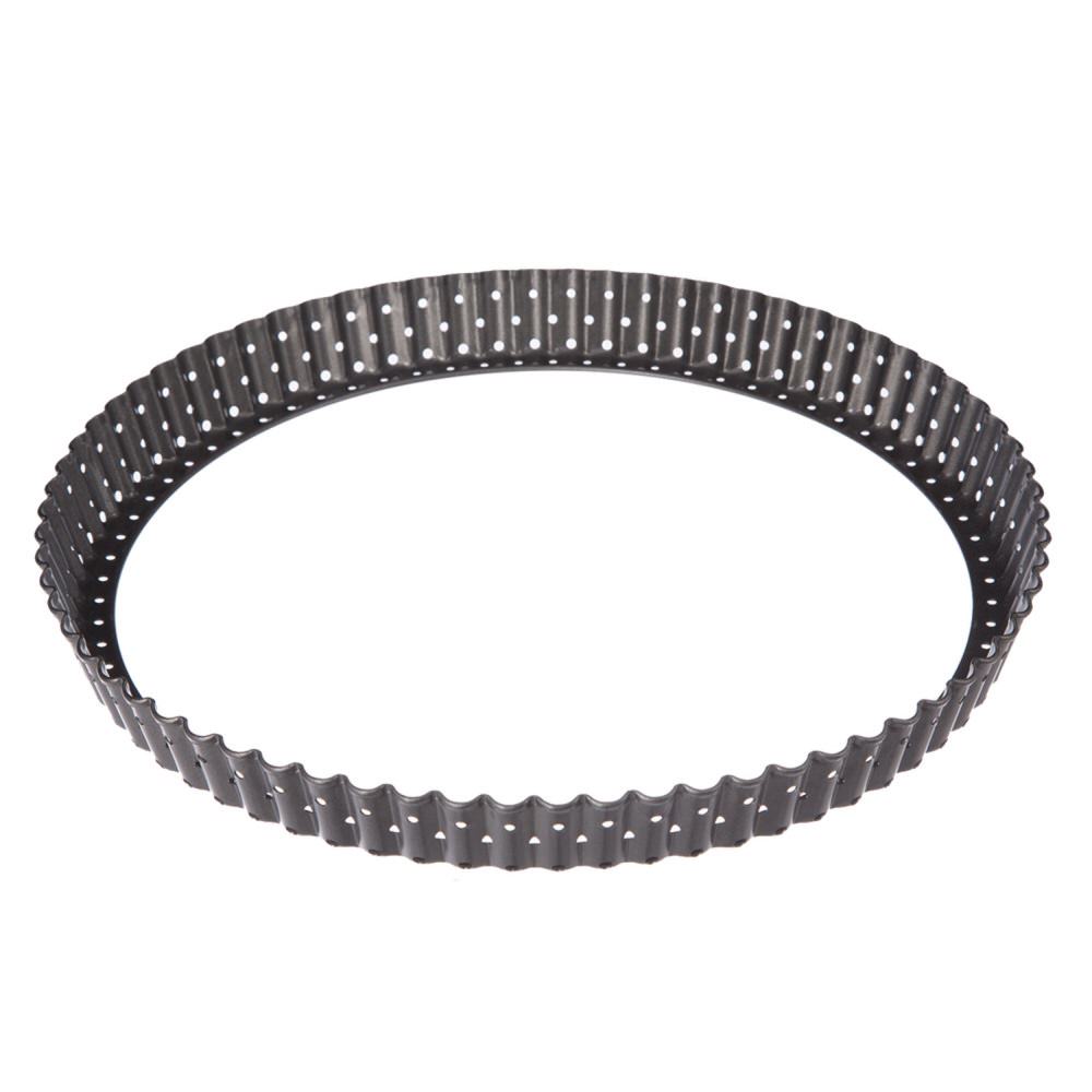 Forma antiaderente de fundo amov&iacute;vel para tarte 28cm