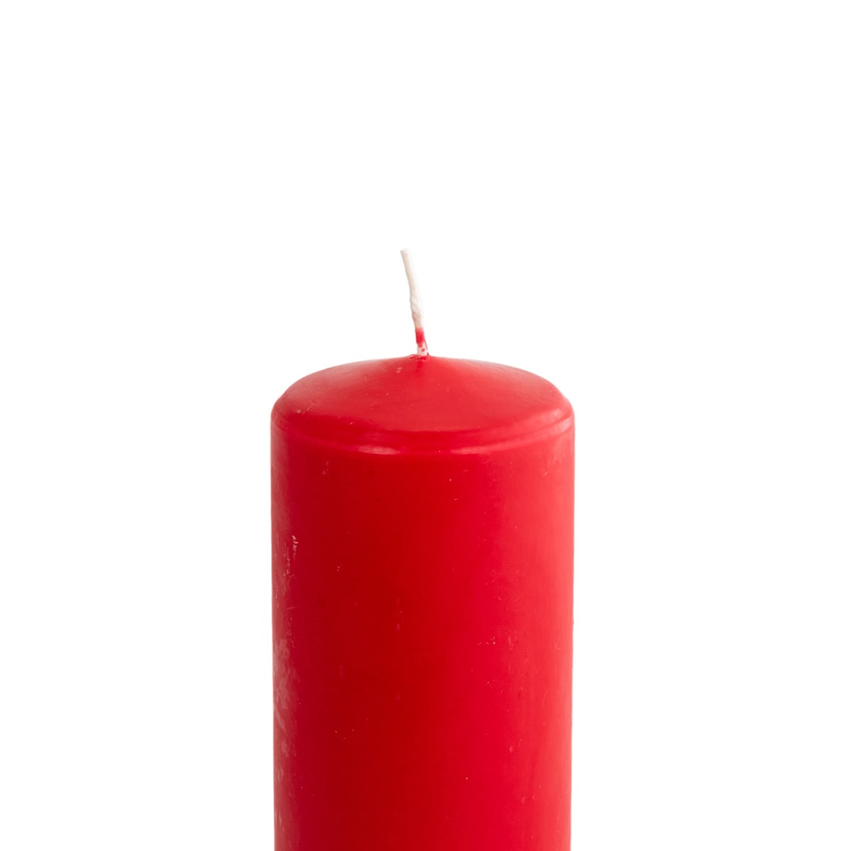 Vela PILAR basic vermelha 19cm