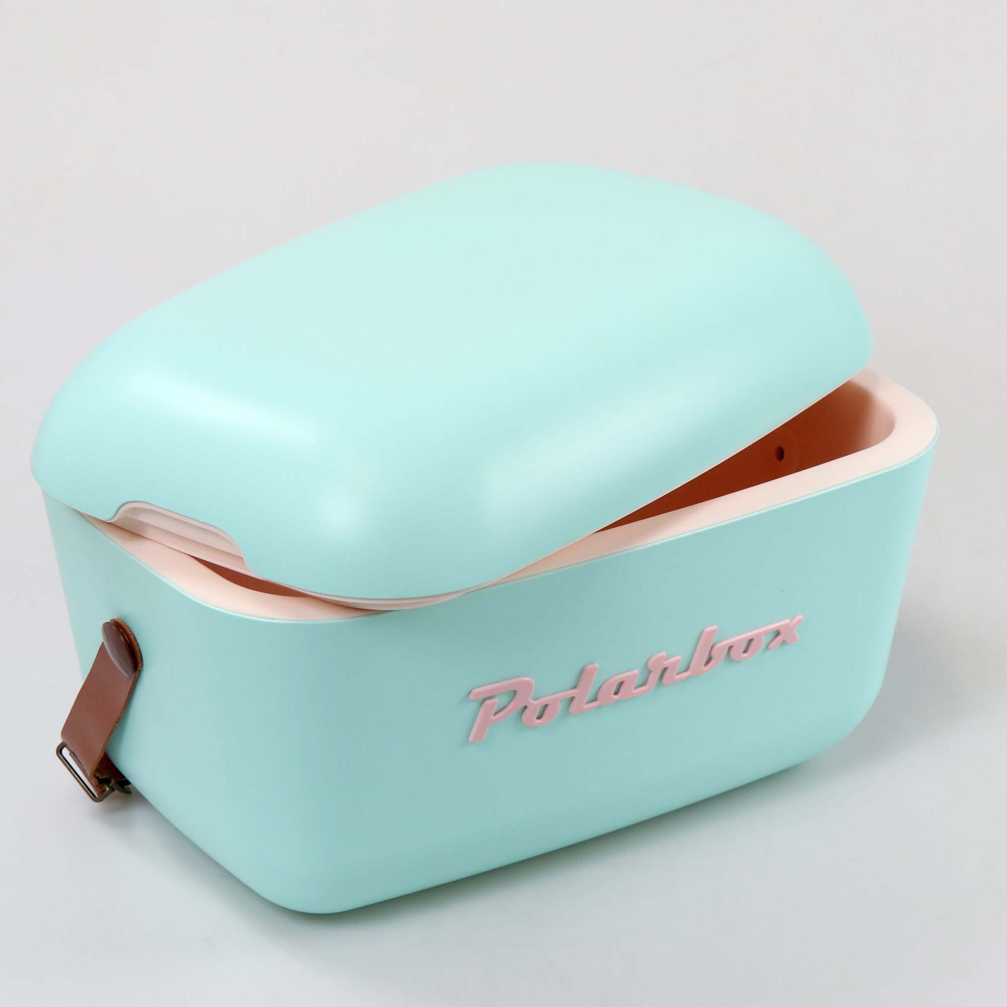 Mala térmica Polarbox verde água 20l