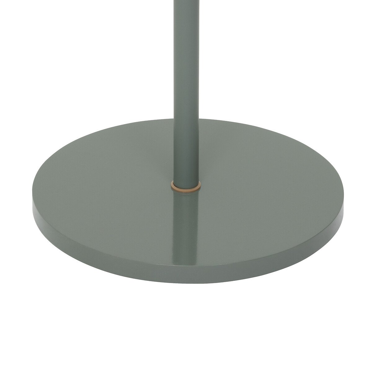 Cabide de p&eacute; verde com 6 ganchos