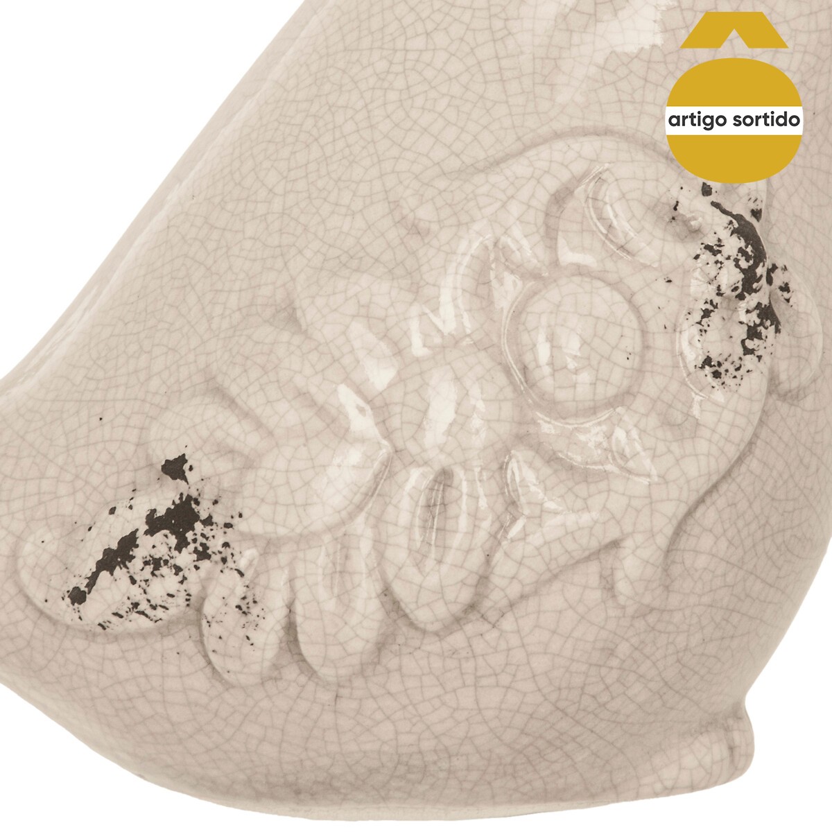 P&aacute;ssaro GARDEN em porcelana 10cm