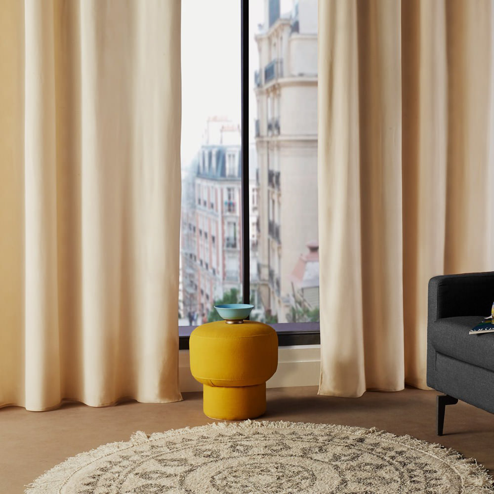 Cortina LILOU marfim 140x260cm