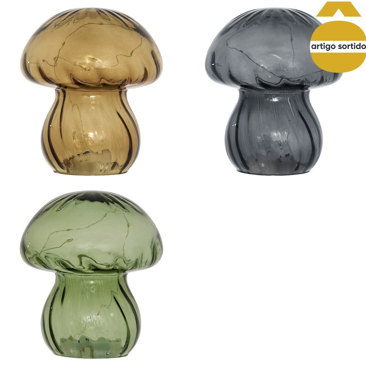 Candeeiro de mesa MALU de vidro