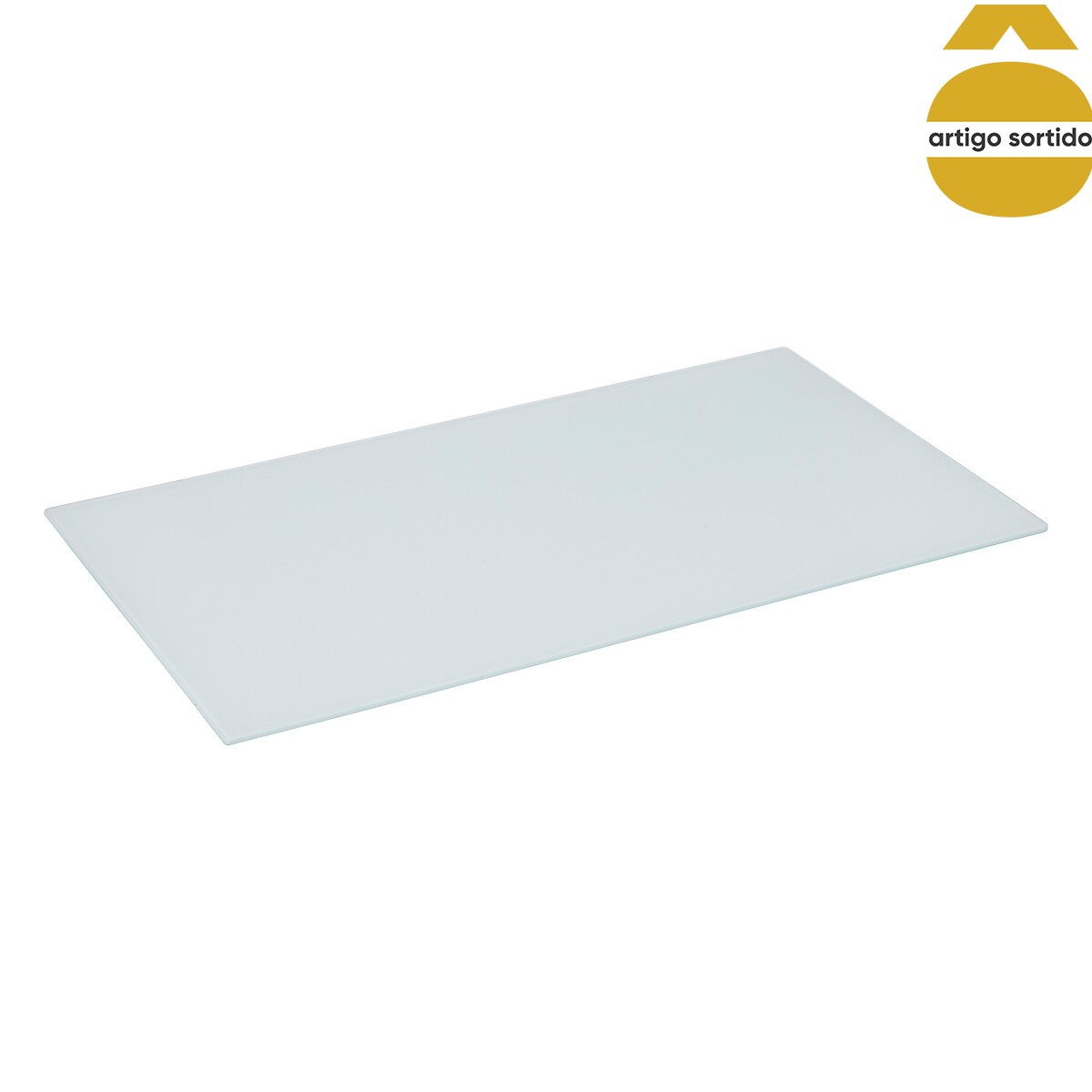 Tábua de corte em vidro 30x52cm