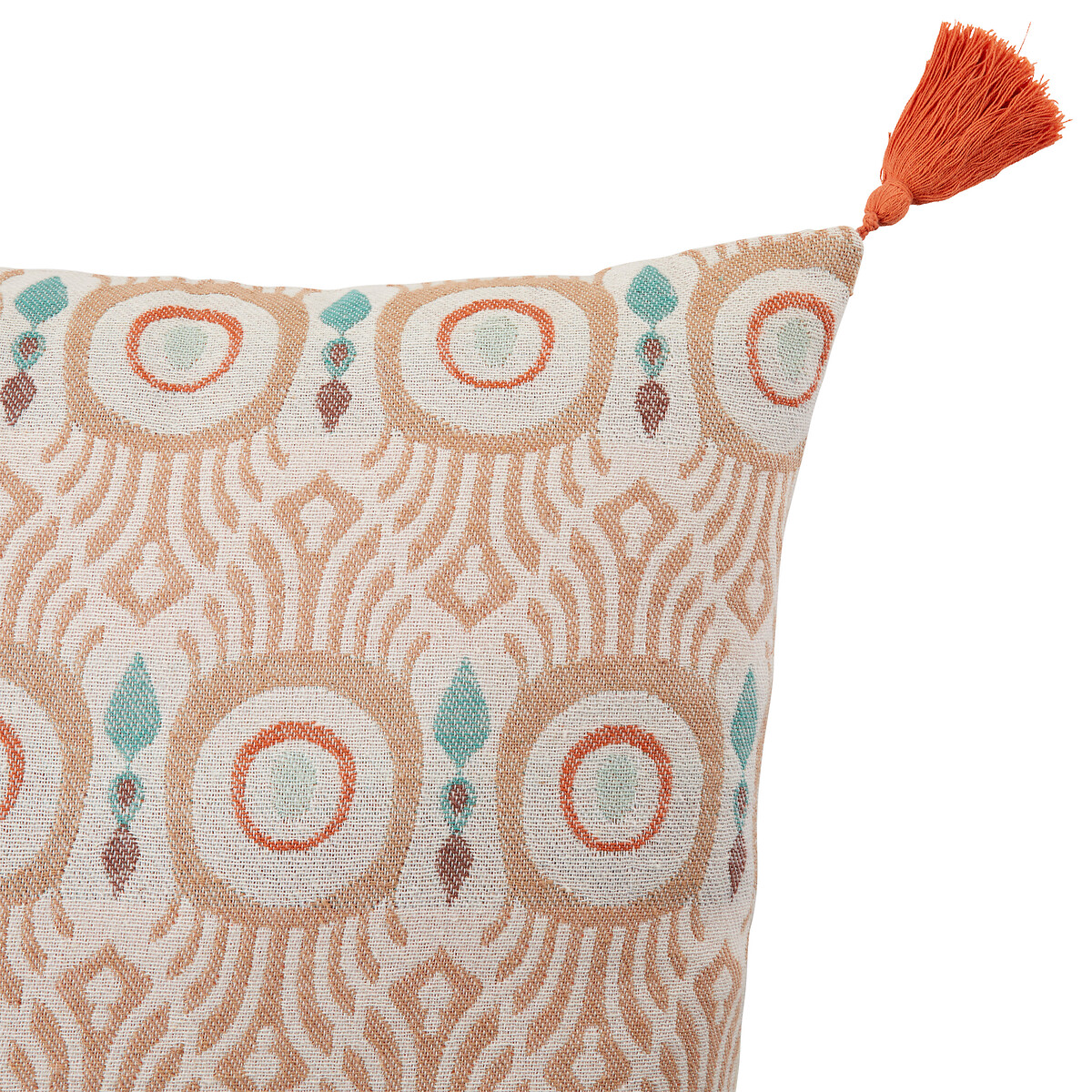 Almofada decorativa IKAT jacquard 50x50cm