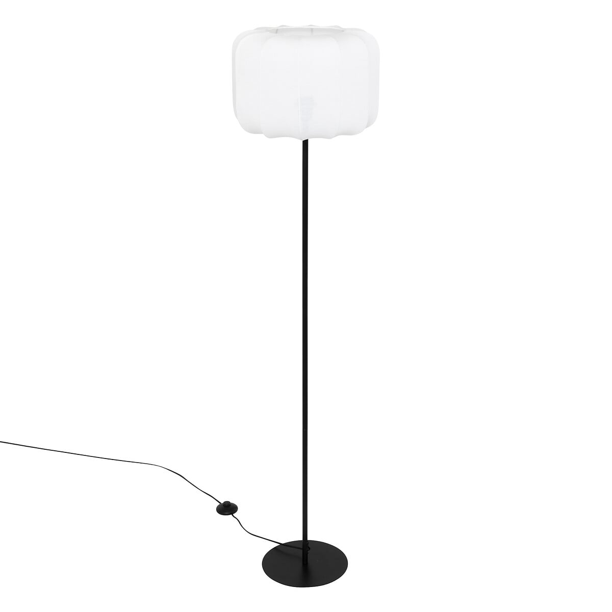 Candeeiro de p&eacute; TOBIE preto 150cm