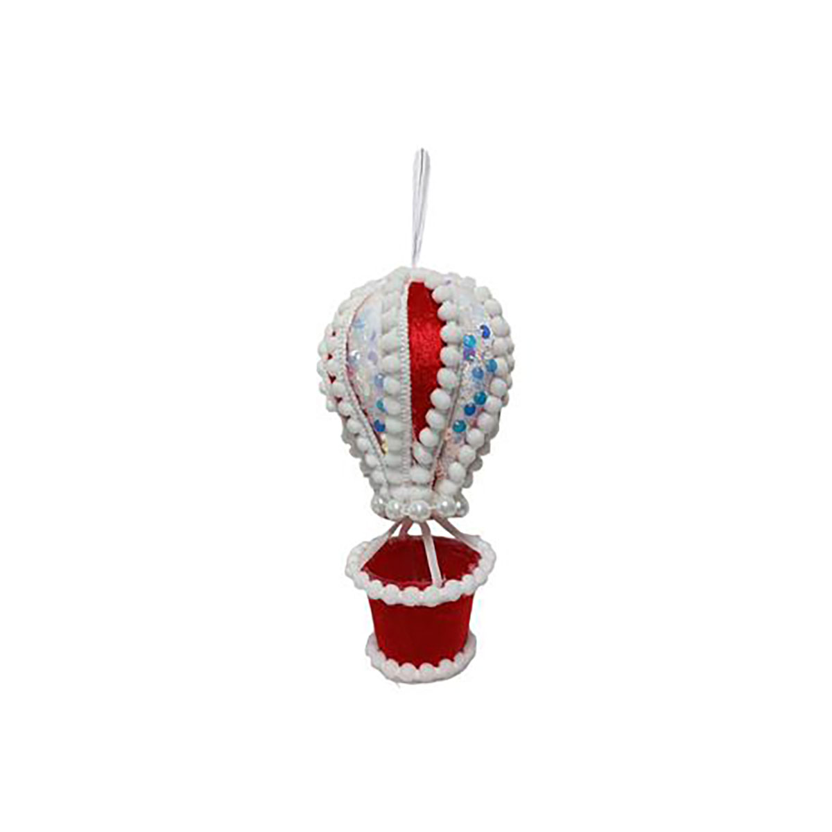 Pendurante Bal&atilde;o Com Brilhantes 13cm