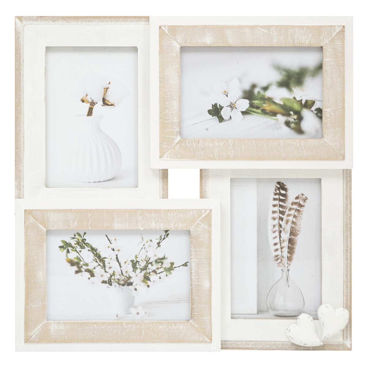 Multimoldura para 4 fotografias em mdf paulo