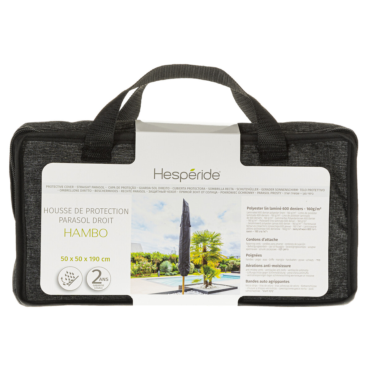 Cobertura para guarda-sol 190cm