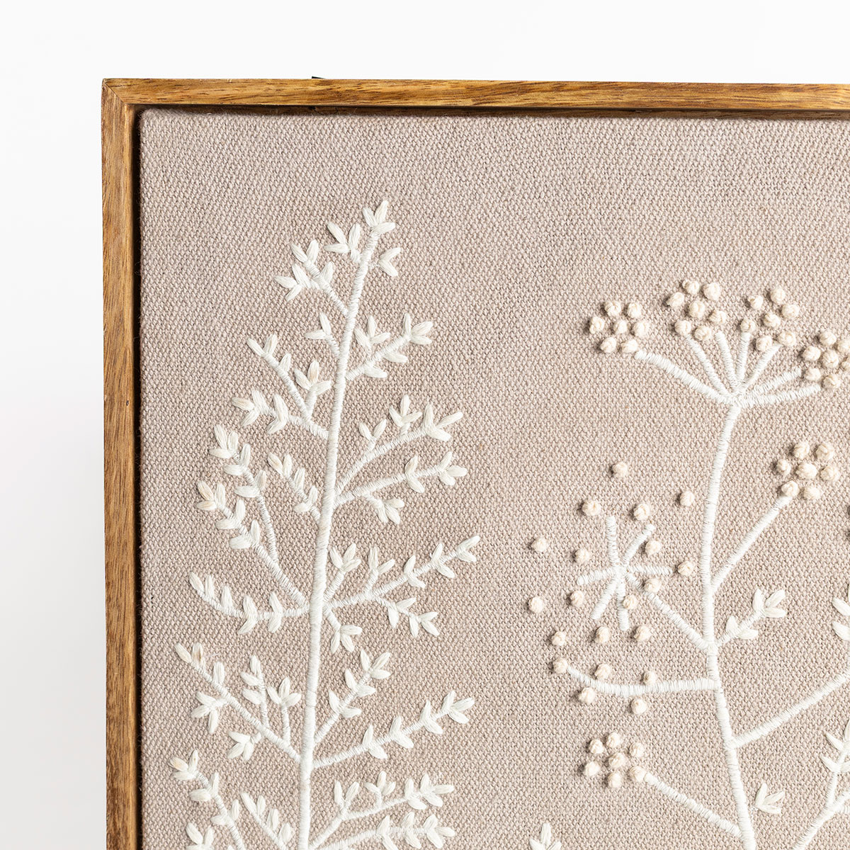 Quadro decorativo com flores 50x50cm