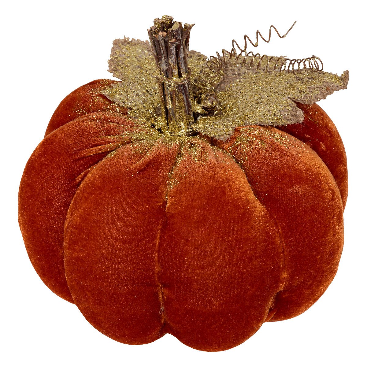 Figura de abóbora de veludo 19cm