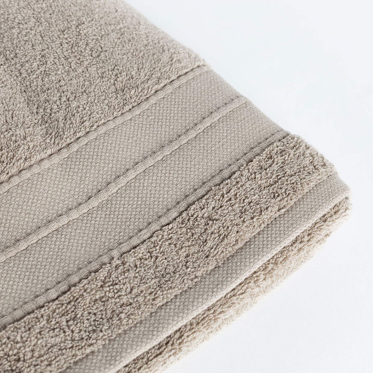 Toalha lençol de banho ESSENZA castanho claro 90x150cm