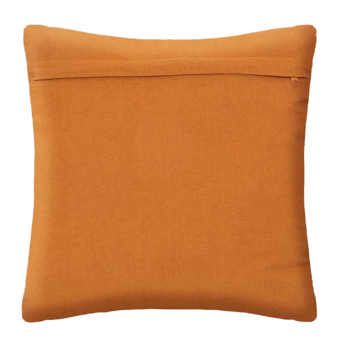 Almofada ocre bordada 45x45cm