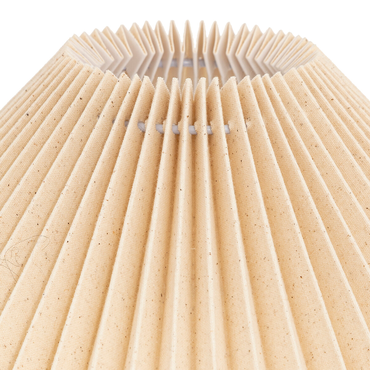 Candeeiro De Mesa Em Cerâmica Branco Talya 30cm