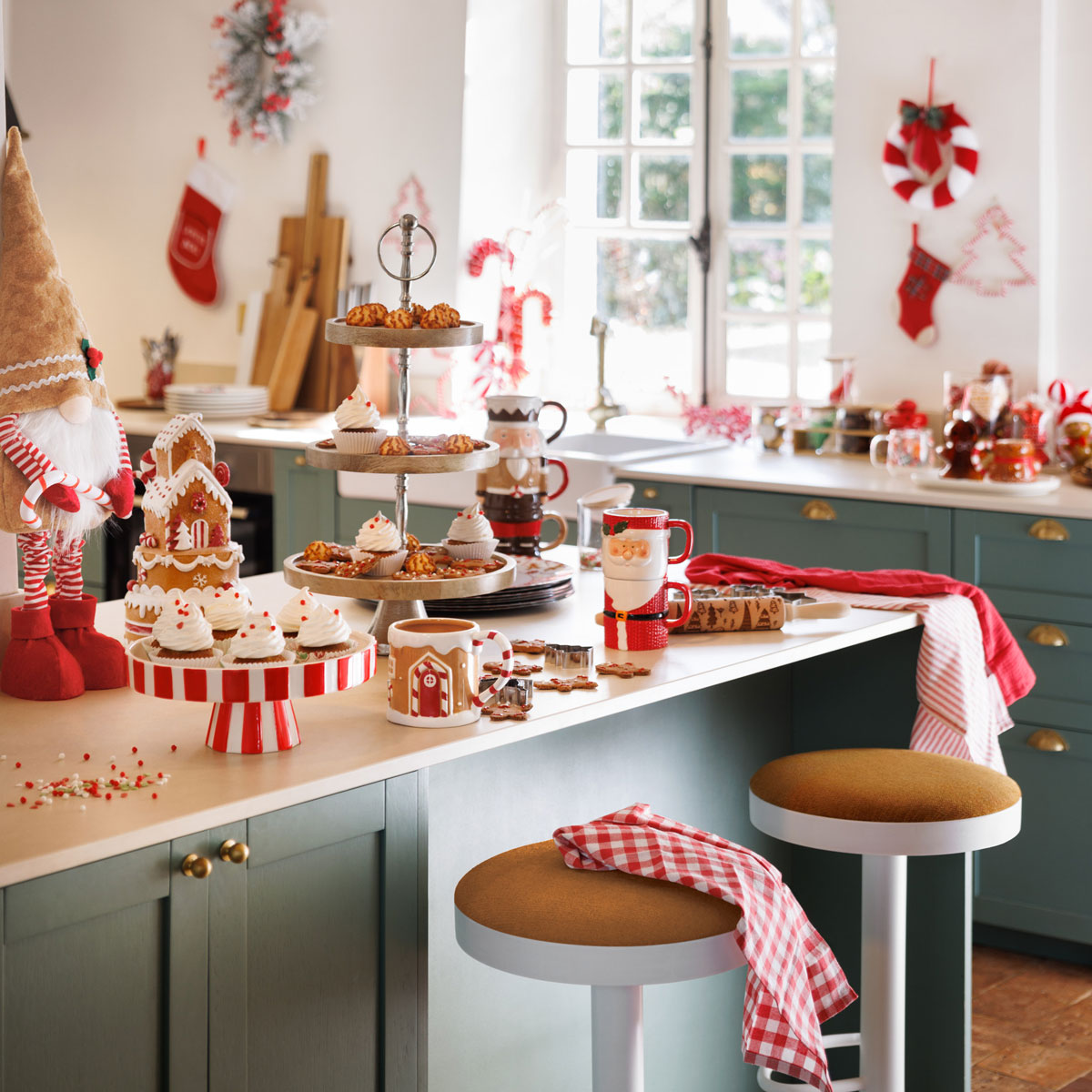 Caneca bolacha de gengibre em cer&acirc;mica 50cl