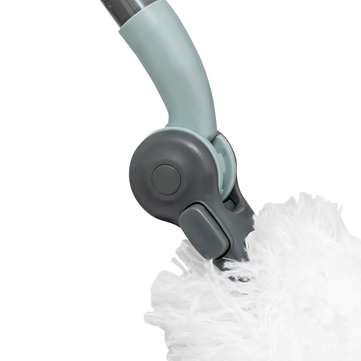 Espanador EASY CLEAN com cabo e cabe&ccedil;a girat&oacute;ria