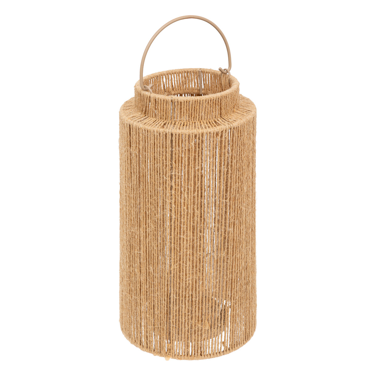 Lanterna FLO bege em sisal 30cm