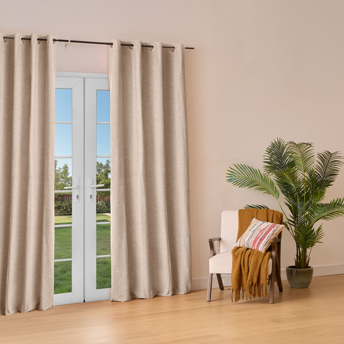 Cortina KYS isolante bege 140x260cm