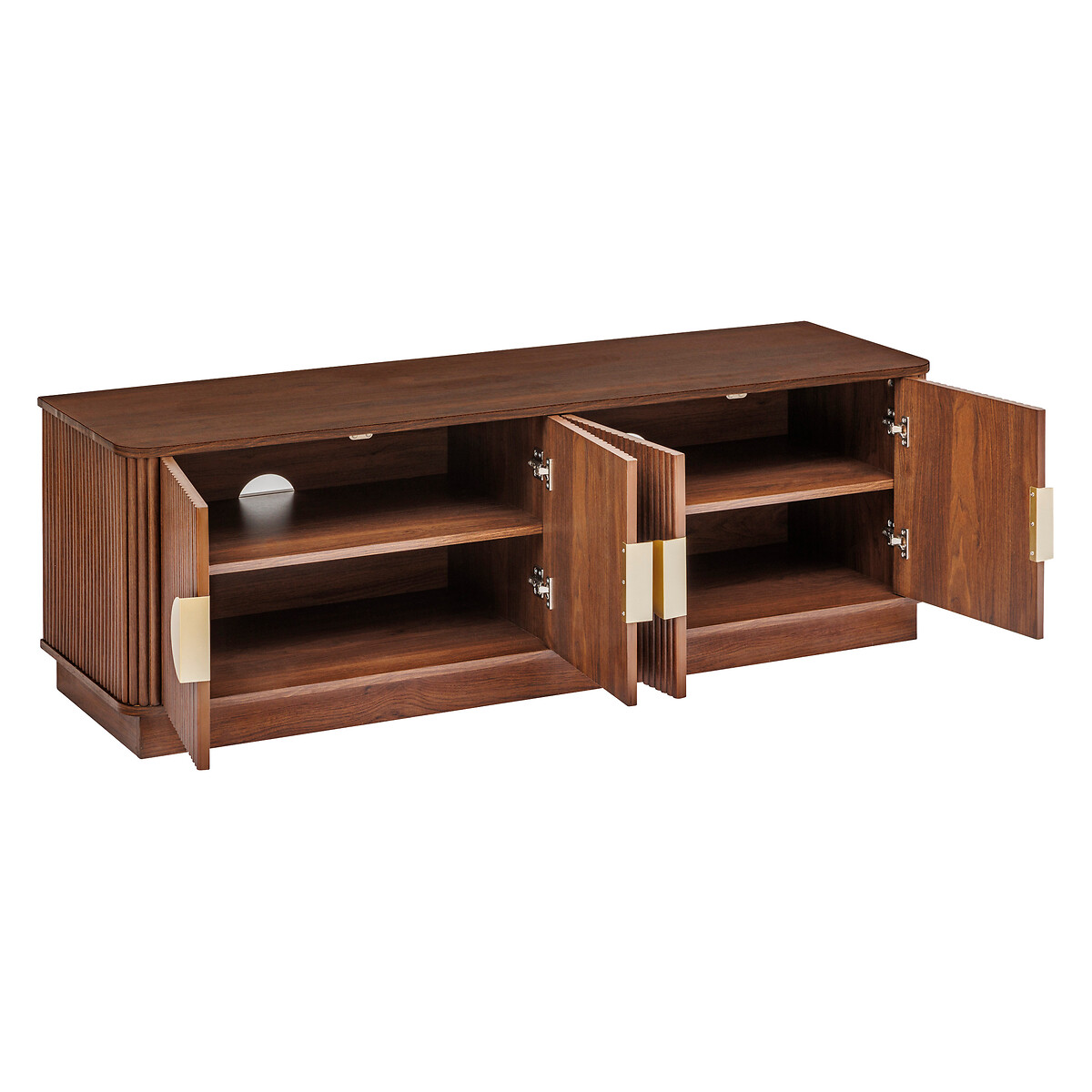 Móvel de tv WANY castanho escuro