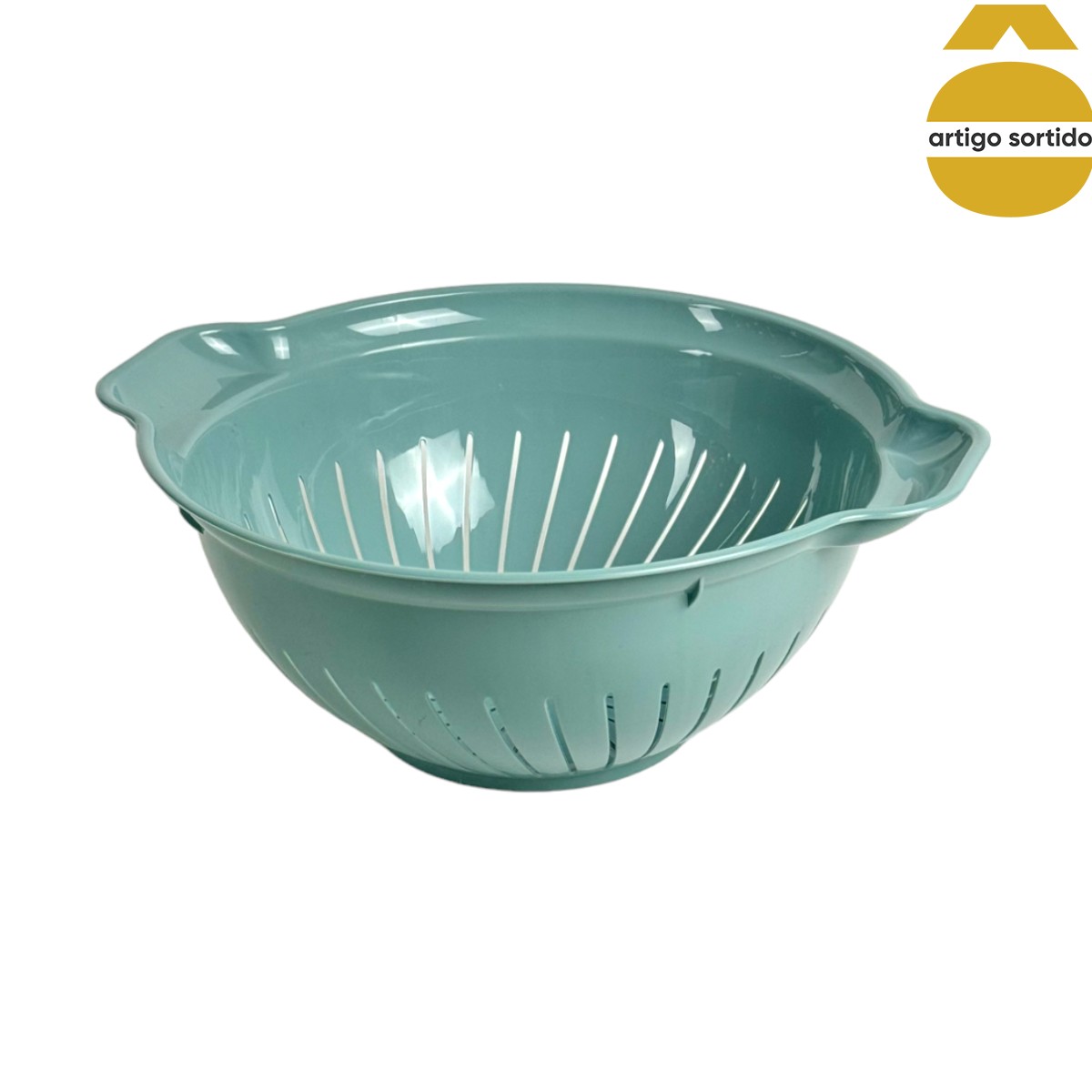 Escorredor de legumes sem cabo