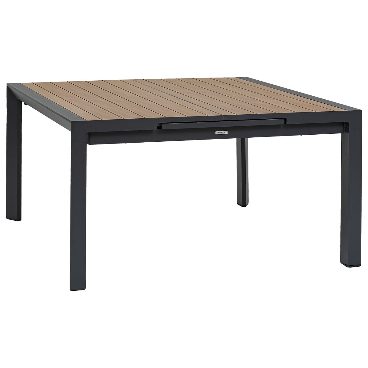 Mesa extens&iacute;vel autom&aacute;tica EVASION castanho 142-202cm