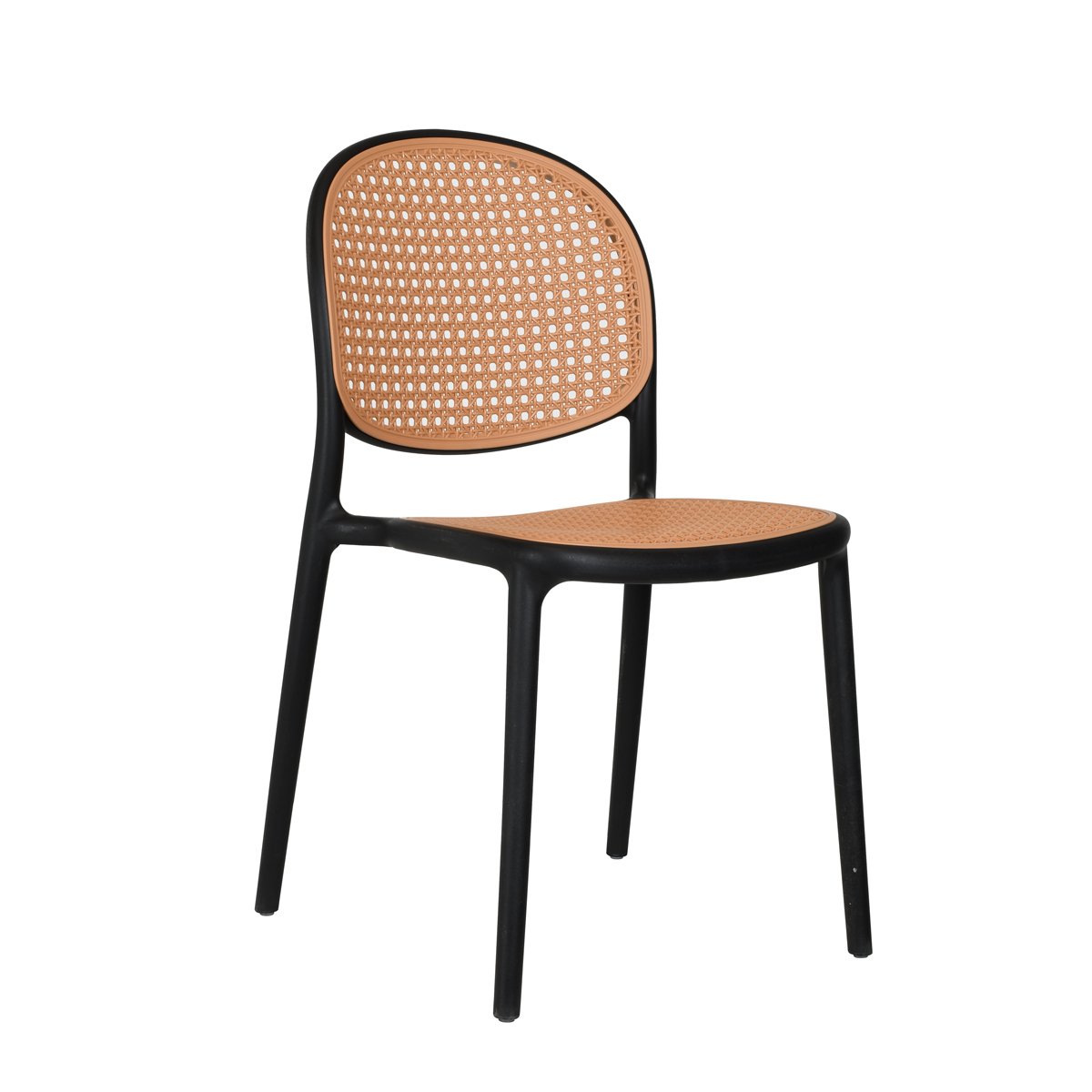 Cadeira rustic preta